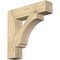 Ekena Millwork Imperial Block Rough Sawn Bracket, Douglas Fir, 6"W x 28"D x 28"H BKT06X28X28IMP05RDF - alternate 1